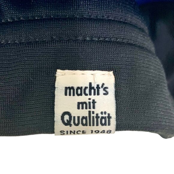 VTG 90s Y2K Puma Sport Lifestyle Mens Colorblock Track Jacket S Black Blue - Picture 7 of 13